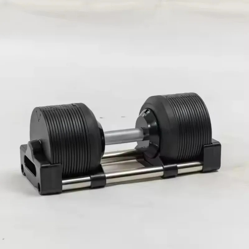 Adjustable Dumbbell Pair 40Kg - Elektroplaterowane regulowane hantle 1 kg, zestawy