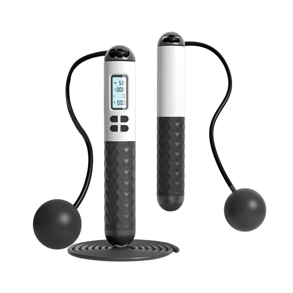 Smart Jump Rope Digital Counter - Bezprzewodowa skakanka bez lin, antypoślizgowa, wspomagająca