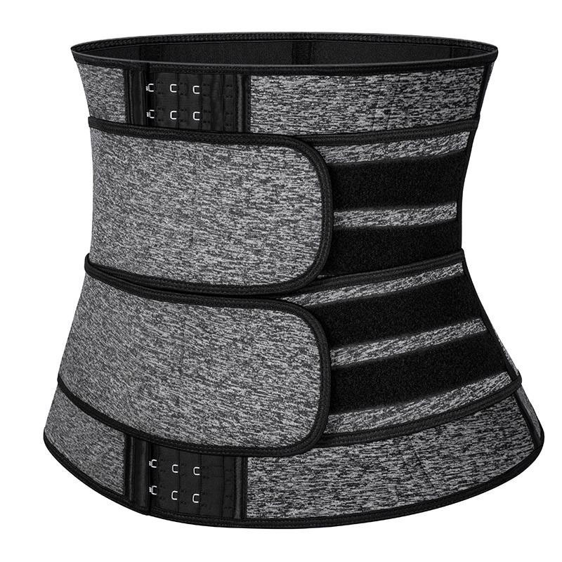 Sweat Waist Trainer Belt Neoprene - Damski neoprenowy pas wyszczuplający z podwójnym