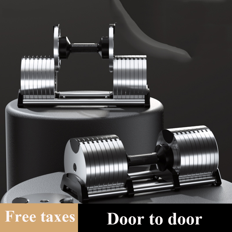 Adjustable Dumbbell Pair 40Kg - Regulowany sprzęt do podnoszenia ciężarów z