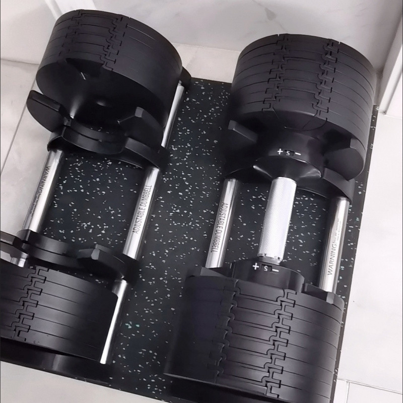 Adjustable Dumbbell Pair 40Kg - Popularne hantle regulowane 24kg 32kg 36kg,