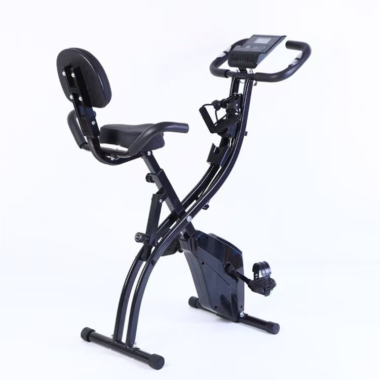 Exercise Bike Magnetic Resistance - Rower treningowy stacjonarny, składany, magnetyczny, z