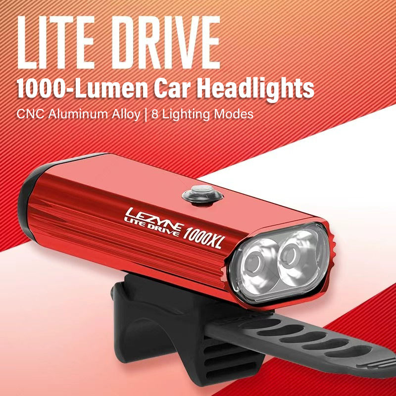 LEZYNE 1000 Lumen Lampka rower – Rechargeable Bicycle Headlight 1000 Lumen recenzja i cena