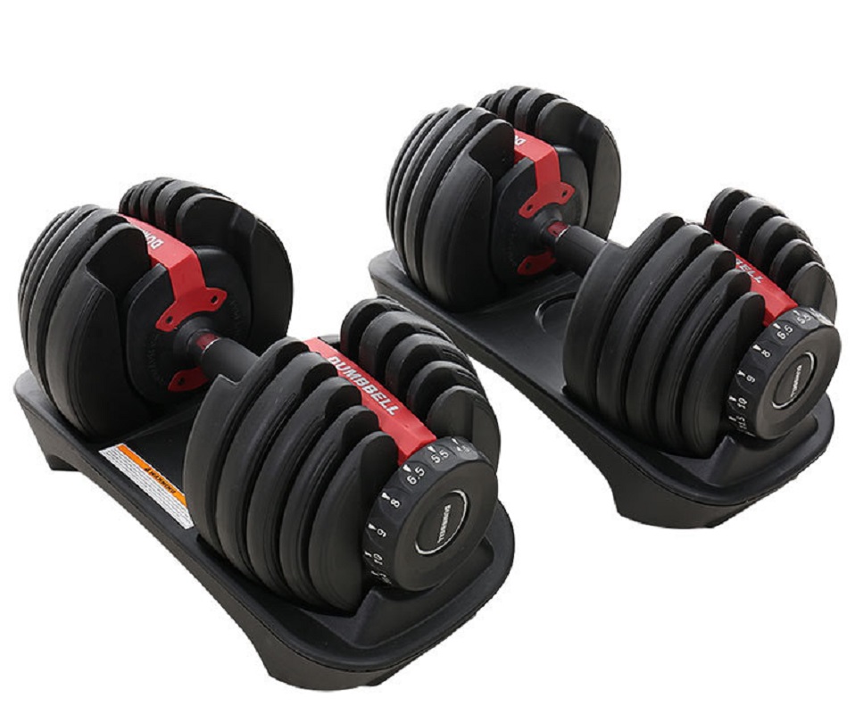 Regulowany zestaw hantli 24 kg – Adjustable Dumbbell Pair 40Kg recenzja i cena