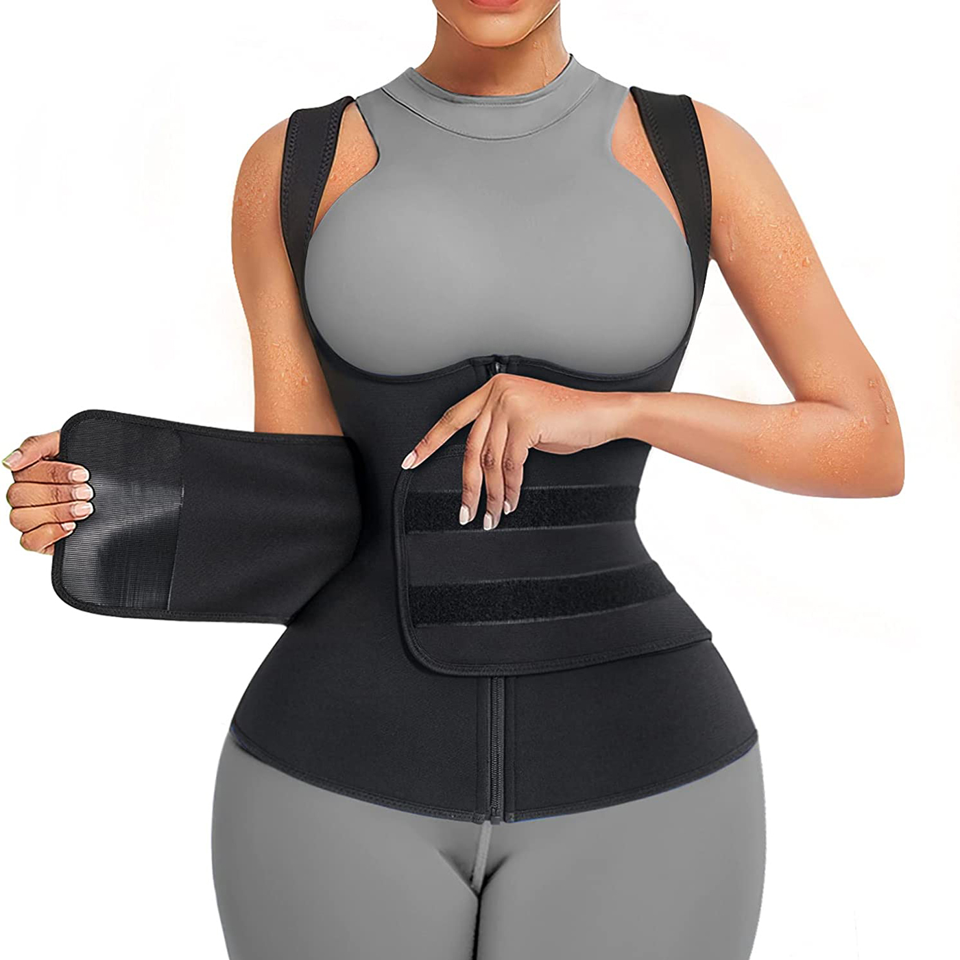 Kombinezon do sauny z neoprenu – Sweat Waist Trainer Belt Neoprene recenzja i cena