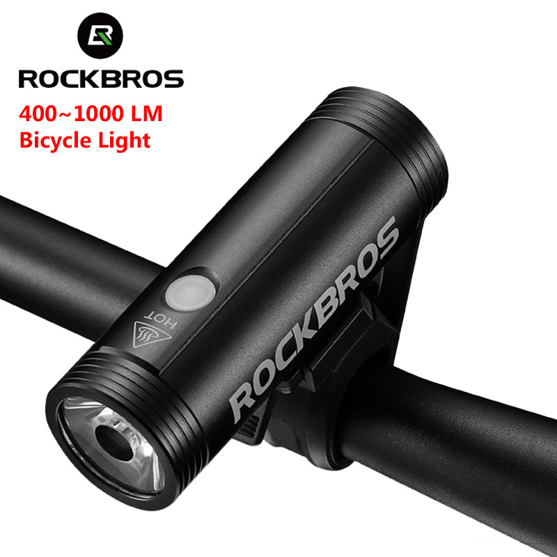 ROCKBROS lampka rowerowa przed – Rechargeable Bicycle Headlight 1000 Lumen recenzja i cena