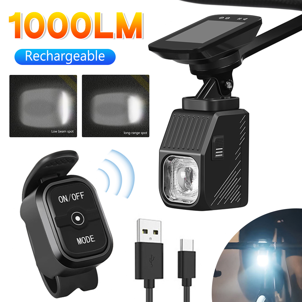 Lampa rowerowa o wysokiej jasn – Rechargeable Bicycle Headlight 1000 Lumen recenzja i cena