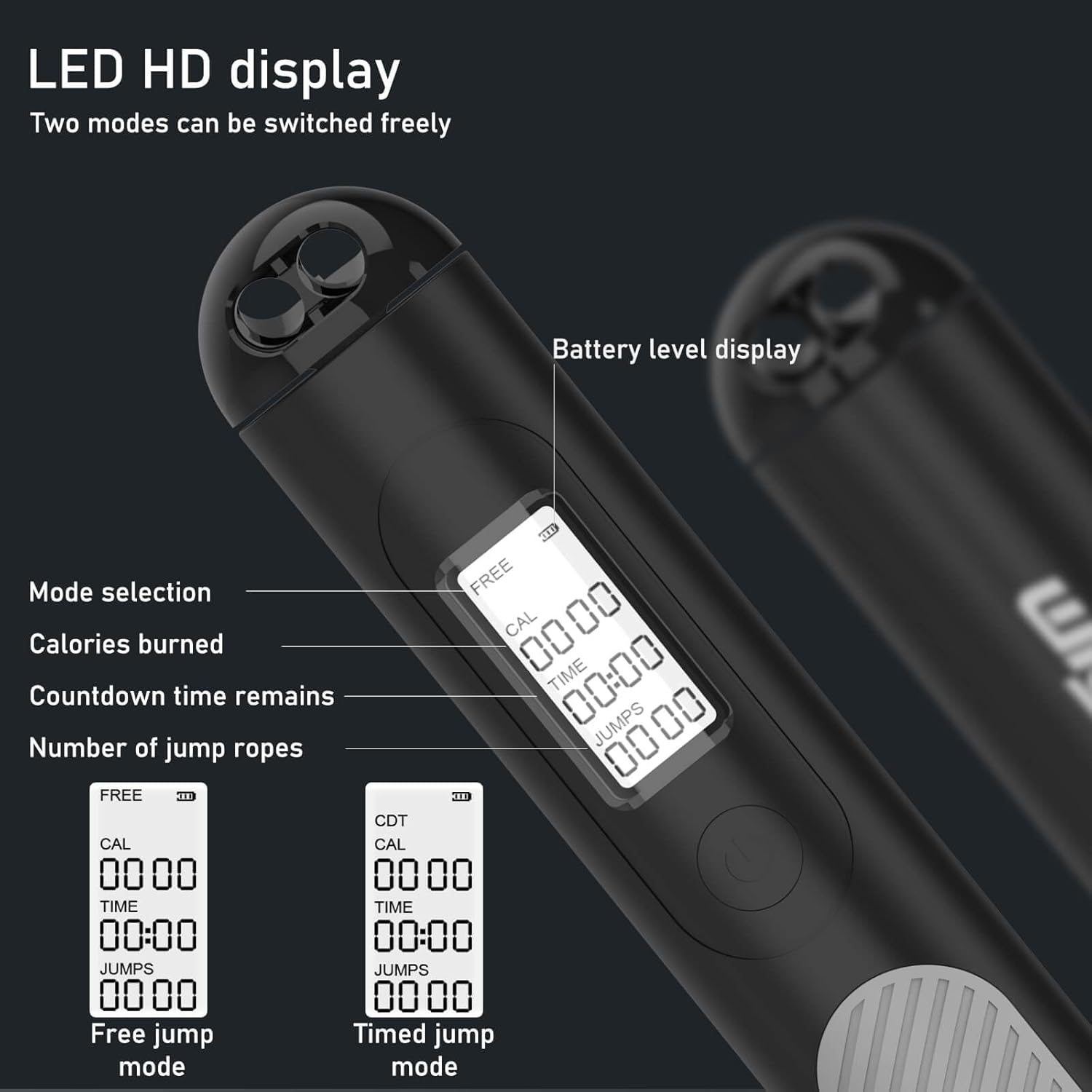 Inteligentna skakanka 2 w 1 z  – Smart Jump Rope Digital Counter recenzja i cena