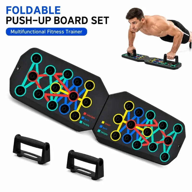 1 szt. Składana, wielofunkcyjn – Push Up Board Foldable Multi Function recenzja i cena