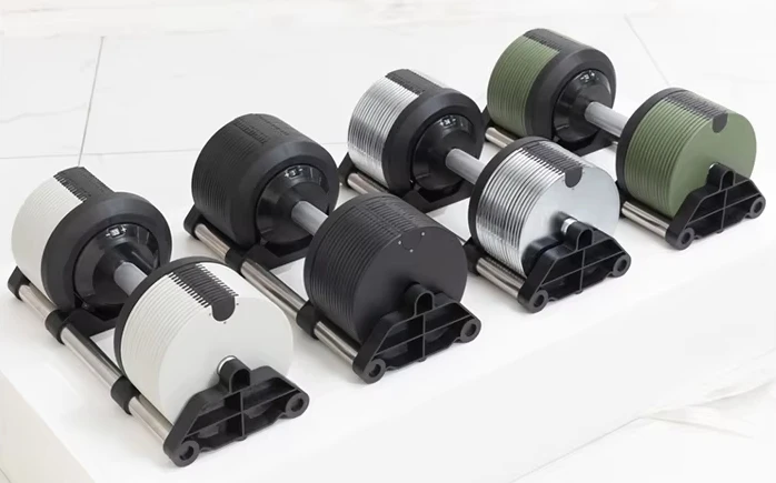 Regulowany zestaw hantli stalo – Adjustable Dumbbell Pair 40Kg recenzja i cena