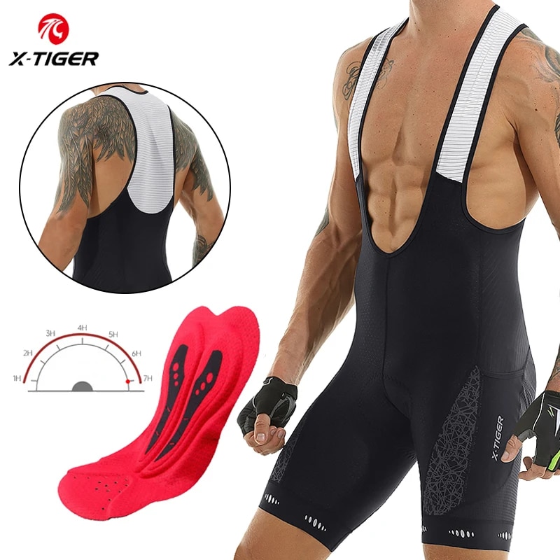 Spodenki rowerowe na szelkach  – Padded Cycling Shorts 5D Gel recenzja i cena