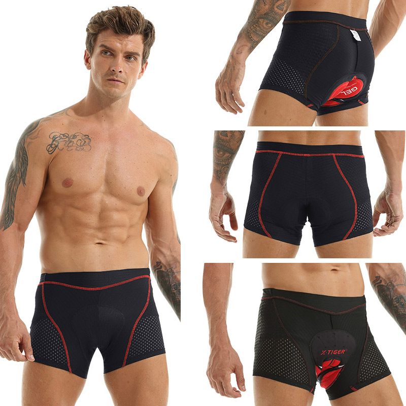 X-Tiger bielizna rowerowa Pro  – Padded Cycling Shorts 5D Gel recenzja i cena