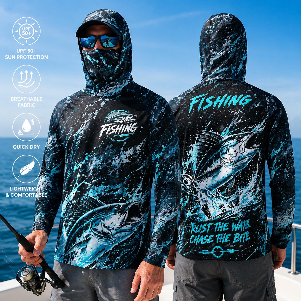 Szybkoschnąca, oddychająca męs – Fishing recenzja i cena