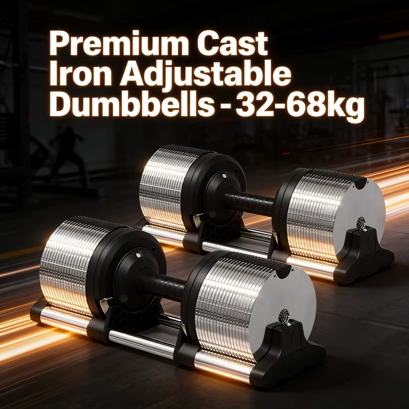 Szybkozłączny Zestaw Hantli Sz – Adjustable Dumbbell Pair 40Kg recenzja i cena