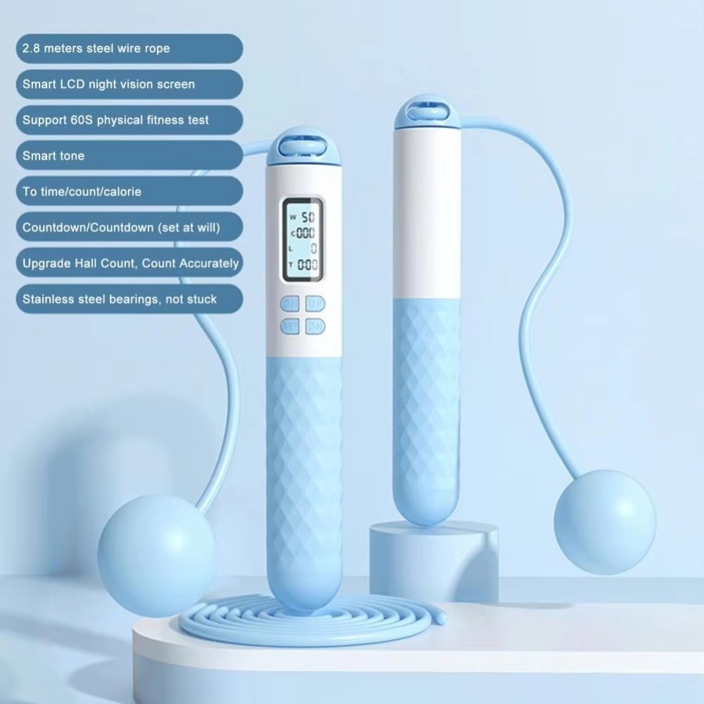 Bezprzewodowa skakanka bez lin – Smart Jump Rope Digital Counter recenzja i cena